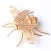 Wooden 3D Insect Puzzle, Creative Assembly Model, Advanced Educational Toy for Kids