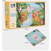 35-Piece Large Animal Puzzle, 2-in-1 Logic Thinking Educational Toy for Toddlers