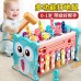 Multifunctional Whack-a-Mole Toy, Parent-Child Interactive Hammer and Fishing Educational Toy for Babies Ages 1-3