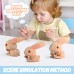  Children's 3D DIY Animal Puzzle, Rabbit, Educational Toy for Kids Ages 3-6