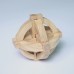 Kongming Lock, Luban Lock, Traditional Chinese Wooden Puzzle, High-Difficulty IQ Educational Toy for Kids