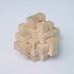 Kongming Lock, Luban Lock, Traditional Chinese Wooden Puzzle, High-Difficulty IQ Educational Toy for Kids