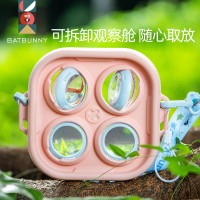 Kids Outdoor Nature Exploration Kit, Magnifying Glass, Kaleidoscope, Insect Cabin Observation Toy