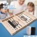 Wooden Sling Puck Game – Fast-Paced Family Board Game