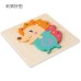 3D Puzzle for Toddlers - Macaron Cartoon Wooden Educational Toy