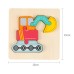 3D Puzzle for Toddlers - Macaron Cartoon Wooden Educational Toy