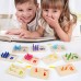 Montessori Wooden Math Sticks & Color Matching Board - Early Education Toy