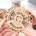 3D Wooden Mechanical Puzzle Calendar - Creative DIY Toy for Kids