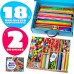 3000 Pcs+ Colorful Arts & Crafts DIY Kit – Pom Poms, Pipe Cleaners, Wooden Beads, Glitter Pom Poms, Googly Eyes for Children’s Creative Fun!