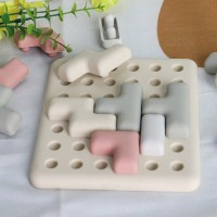 Silicone Tetris Puzzle, Parent-Child Interactive Game Toy