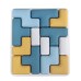 Silicone Tetris Puzzle, Parent-Child Interactive Game Toy