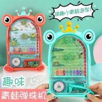 Cartoon Pinball Machine - Interactive Parent-Child Marble Game for Kids