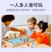 Two-Player Battle Bouncing Chess, 12-in-1 Interactive Family Tabletop Game, Wooden Educational Toy