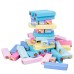 51-Piece Wooden Stacking Block Game - Animal & Number Learning Tower for Kids