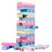 51-Piece Wooden Stacking Block Game - Animal & Number Learning Tower for Kids