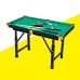 4.6FT Adjustable Foldable Mini Billiard Table