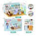 3D Quiet Book, DIY Cute 3D Scene, Thick Puzzle, No-Cut Assembly Book