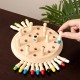 Wooden Memory Chess Game - Focus & Memory Training Educational Toy for Kids