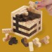 Wooden Ancient Chinese Puzzle Toy for Kids, Kongming & Luban Locks, Classical Wooden Brain Teasers