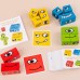 Face-Changing Magic Cube Blocks, Children's Spatial Thinking Early Education Toy, Parent-Child Interactive Puzzle Game