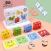 Face-Changing Magic Cube Blocks, Children's Spatial Thinking Early Education Toy, Parent-Child Interactive Puzzle Game